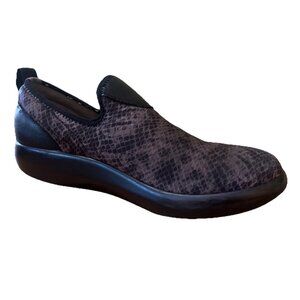 Alegria By PG Lite Eden EDE-7726 Women's Shoes Snakeskin Slip-On Shoes Sz 39/9